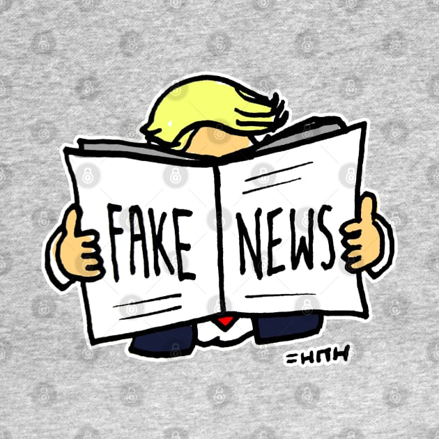 Fake News Meme by sketchnkustom